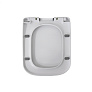 Сиденье с м/л для унитаза GEKKO MQ195 white (872)