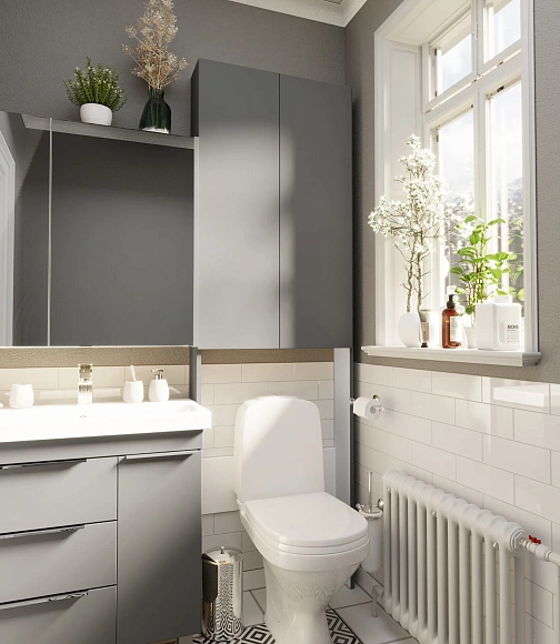 Шкаф Gaula 60H 2д Black