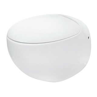 Унитаз подвесной Ринго Rimless Белый S1