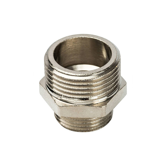 Ниппель НН никелированный 1"*3/4 арт. SFТ-0004-000134 STOUT