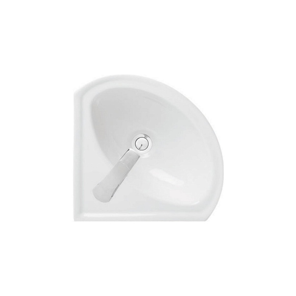 Умывальник угловой Веер 23 ВКС Белый S1