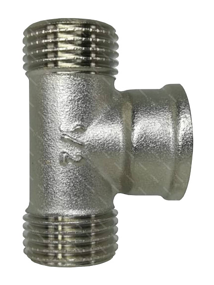 Тройник 1/2" нар/вн/нар (0918.1515), латунный