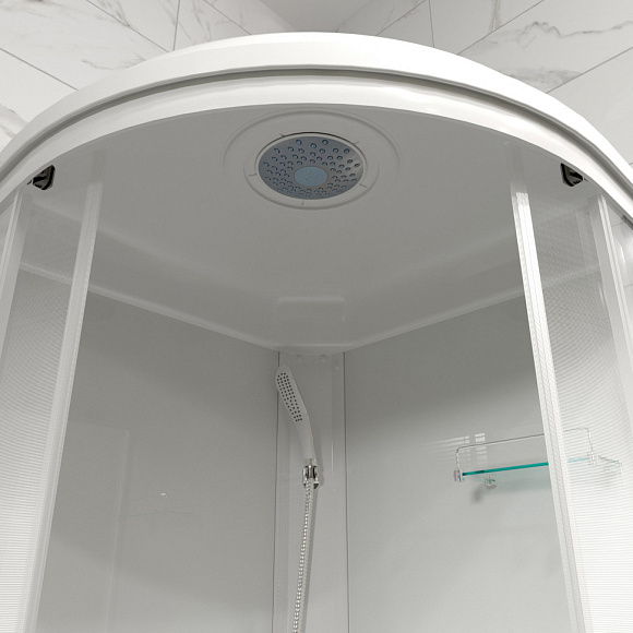 Душевая кабина Лайт А 900*900*217,5 низкий поддон. светлая