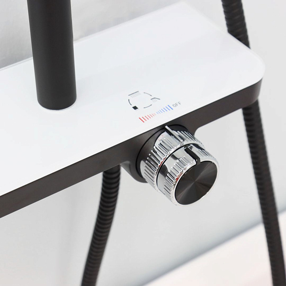 Смеситель/душа стационарный ГЕККО GR032-MB