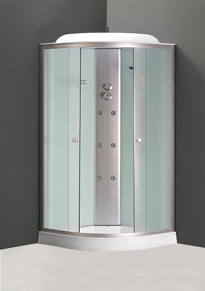 Душевая кабина L990M GEKKO 90*90*2150 белая панель