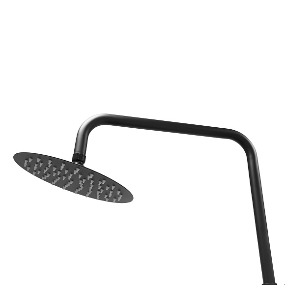 Смеситель/душа стационарный Gatto L04H Black