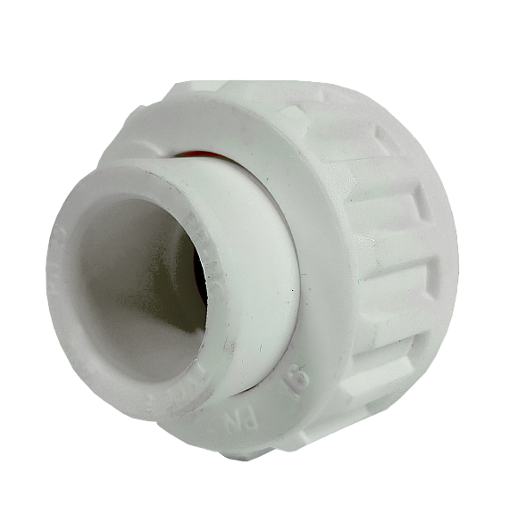 PP-R Муфта разьемная пластиковая PN 10 20