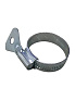 Хомуты  нерж. сталь.25-38мм, ширина 12мм  с метал.ключом, Сибртех 476527