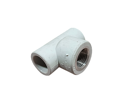 Тройник комб. В.Р. D-20*1/2*20  "Plastherm" сер.