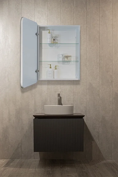 Зеркало - шкаф Фиджи Flip 60