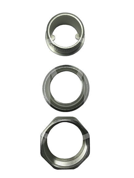 Присоединитель 11/4" прямой вн/нар (190-015) лат