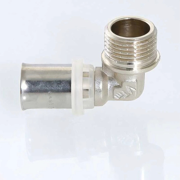 Угольник пресс с переходом на нар.р. 16*1/2 VALTEC VTm.253.N.001604