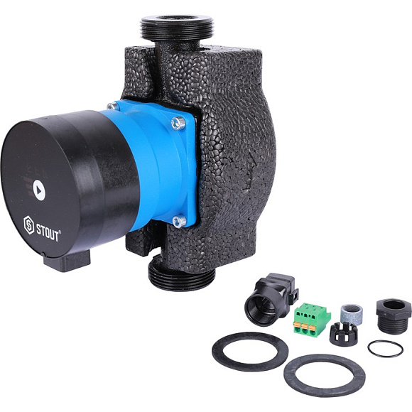 Насос циркуляционный mini 25/80 - 180 STOUT арт. SPC-0002-2580180