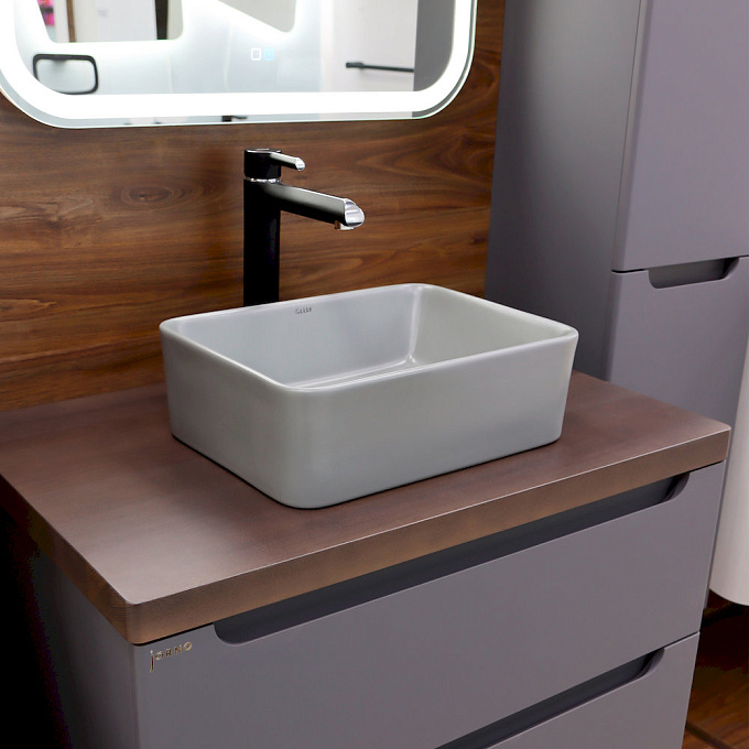 Раковина накладная GEKKO JT-1036 grey