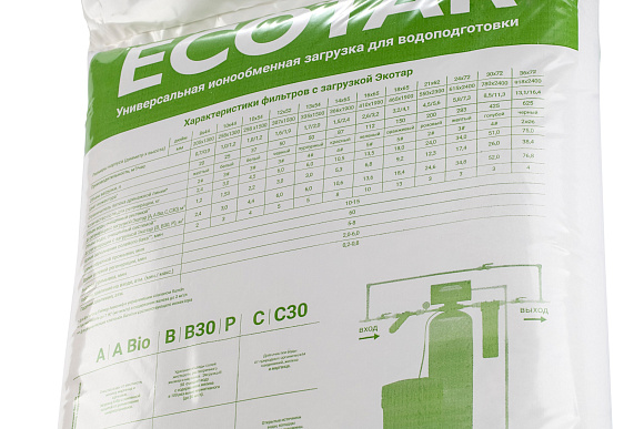 Загрузка комплексной очистки Экотар С (25 л)