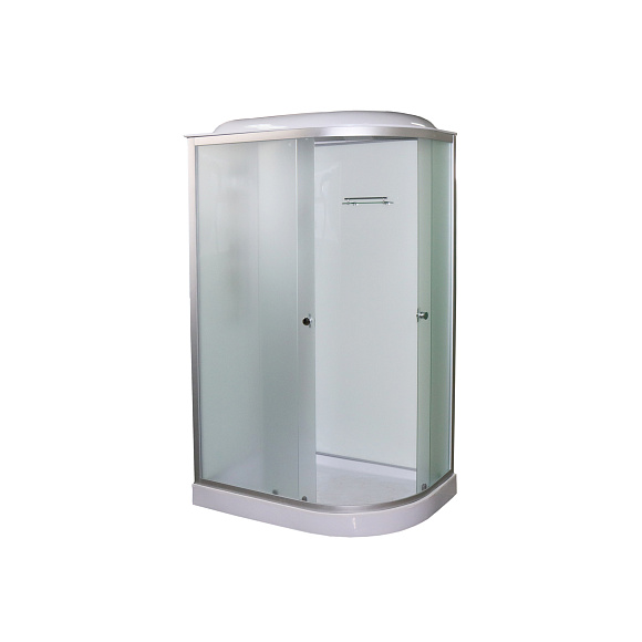 Душевая кабина 7121ML GEKKO 120*80*2150 левая. низкий поддон. светлая