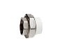Муфта комбинир. раз. растр. ПП D40-1 1/4"ВР РВК
