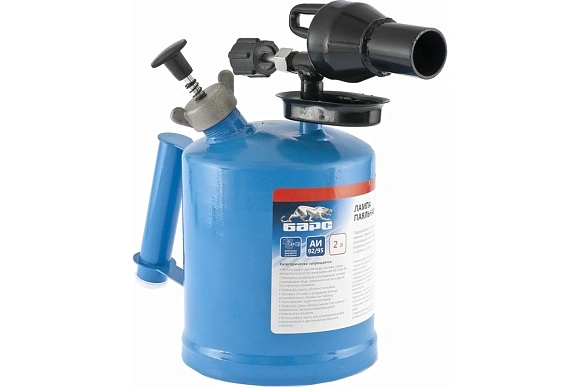 Лампа паяльная 2 л //Барс 91452