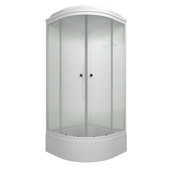 Душевая кабина Лайт В 900*900*231,5 средний поддон. светлая