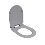 Сиденье с м/л для унитаза GEKKO MQ176 gray 