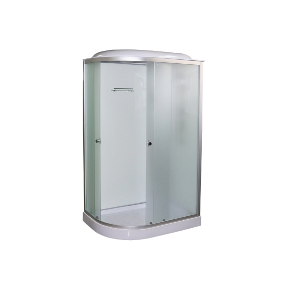 Душевая кабина 7121MR GEKKO 120*80*2150 правая. низкий поддон. светлая