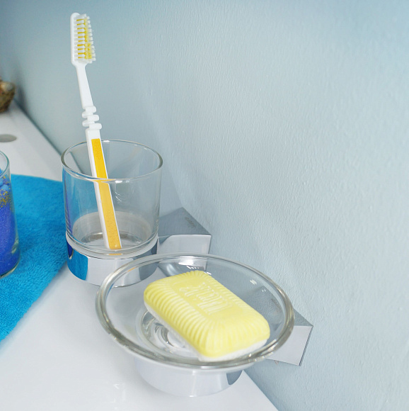 Мыльница стеклянная 22803