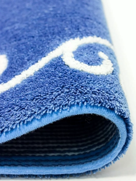 Коврик д/ванной LC голубой 50*80 акрил NFL-00/1