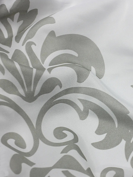 Штора для ванны CLASSIC FASHION (серый) 180*200 2100S/21