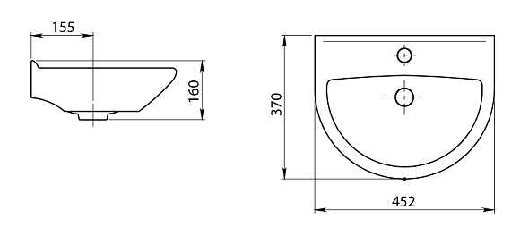 Умывальник Родничок (Santeri)