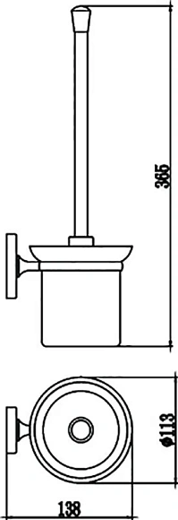 Ерш д/унитаза 7094