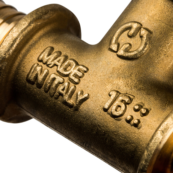 Тройник 16х16х16 для труб PEX аксиальный арт. SFA-0013-000016 STOUT