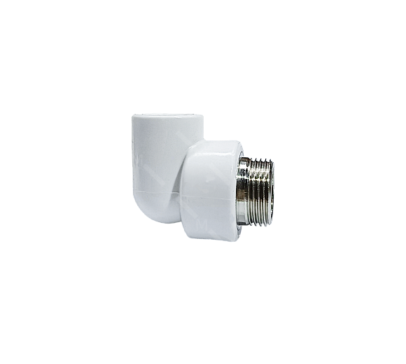 Угольник комбинир. ПП D20-3/4" НР РВК