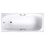 Ванна стальная 170*75 с ручками  White Wave