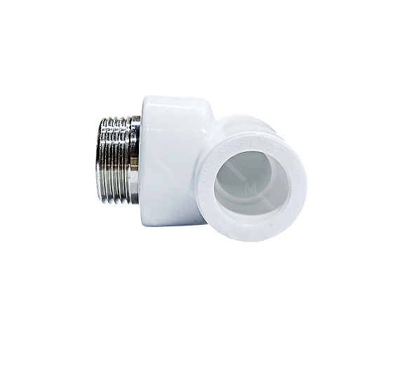 Угольник комбинир. ПП D20-3/4" НР РВК