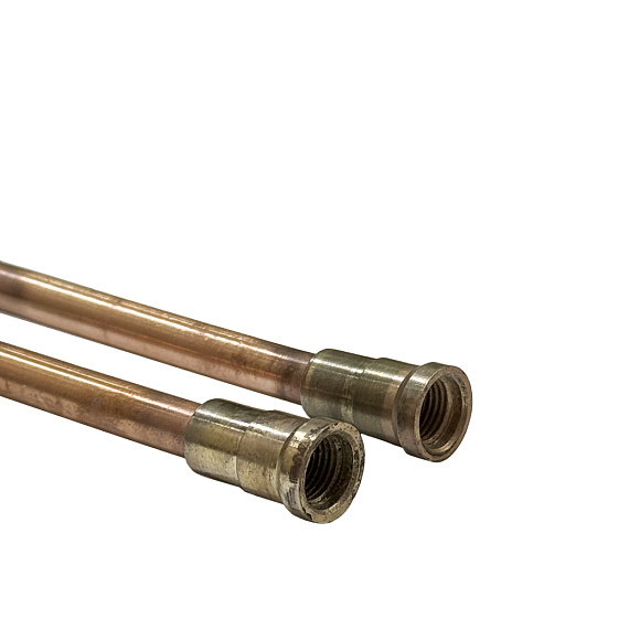 Удлинитель для подводки М10 пара (100 мм/120мм) Медная