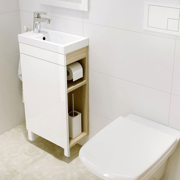 Умывальник на столешницу " COMO 40"c 1 отв.