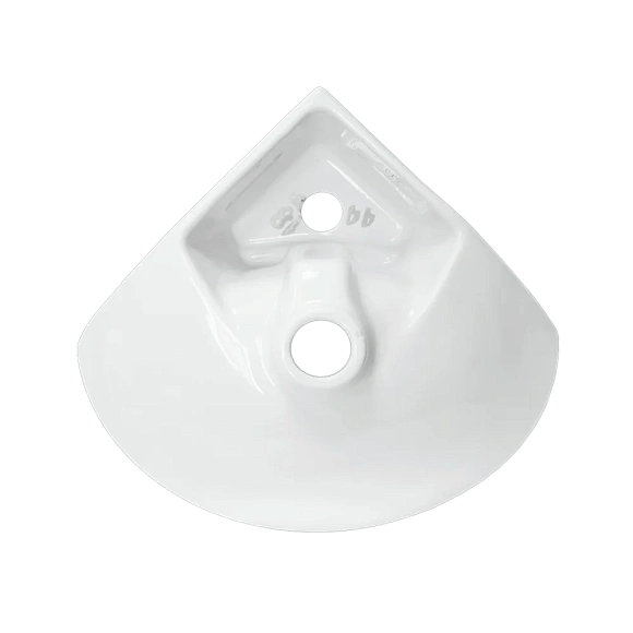 Умывальник угловой Веер 23 ВКС Белый S1