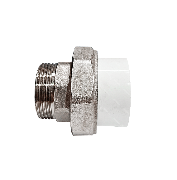 Муфта комбинир. раз. растр. ПП D40-1 1/4"НР РВК