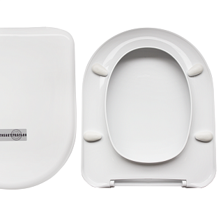 Сиденье для унитаза "Самарское" ID 01 001 Металл крепления