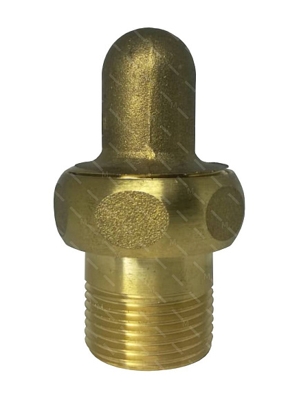 Присоединитель угловой под пайку д/медн. трубы с накид. гайкой 18-3/4" нар (110-017) лат