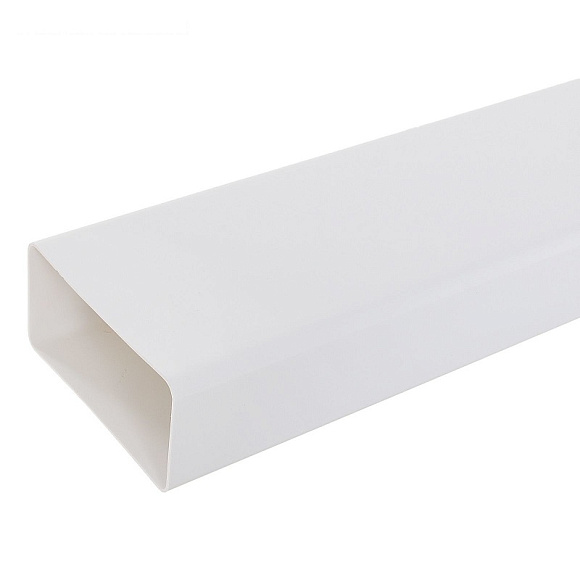 Воздуховод ПВХ прямоугольный Д-55 х 110 L-2000мм