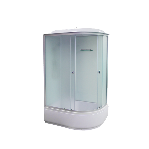 Душевая кабина 7120ML GEKKO 120*80*2150 левая. глубокий поддон. светлая