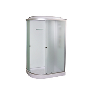 Душевая кабина 7121MR GEKKO 120*80*2150 правая. низкий поддон. светлая