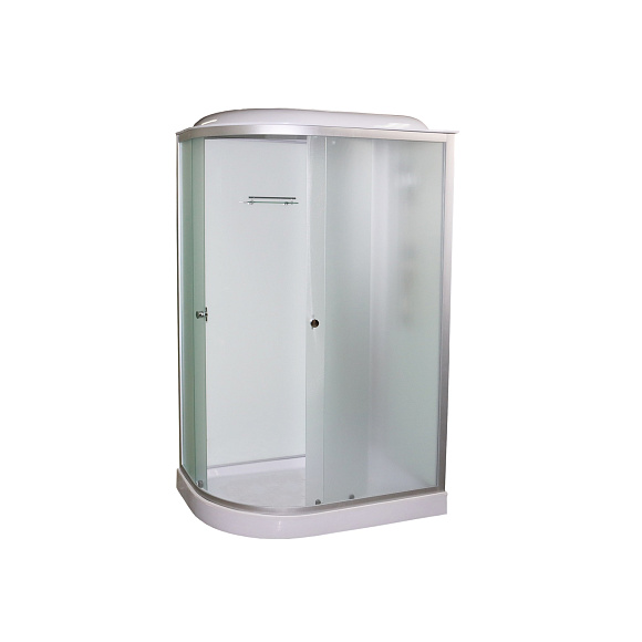 Душевая кабина 7121MR GEKKO 120*80*2150 правая. низкий поддон. светлая