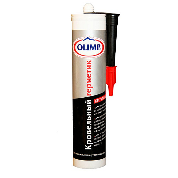 Герметик битумный Olimp черный 290мл (12)