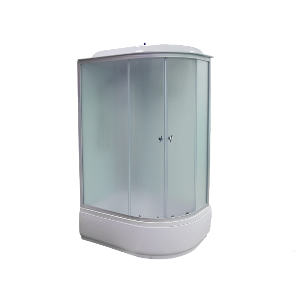 Душевая кабина 7120ML GEKKO 120*80*2150 левая. глубокий поддон. светлая