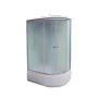 Душевая кабина 7120ML GEKKO 120*80*2150 левая. глубокий поддон. светлая