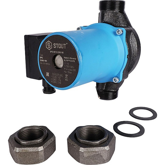 Насос циркуляционный 25/80 - 180 STOUT арт. SPC-0010-2580180