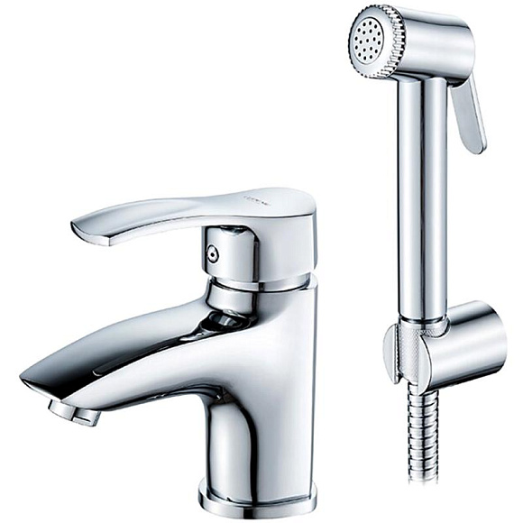Смеситель с гигиеническим душем Ledeme L1264