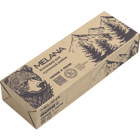 Коландер нержавеющая сталь Melana Profline 400мм (MLN-H0002B)